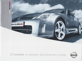 ** 350 Z Coupe Type-E Nismo brochure, 8 pages, German language, about 2004