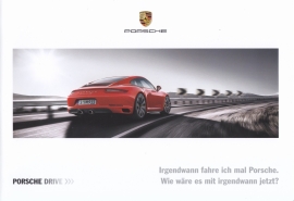 "Rent a Porsche" brochure 2016, 4 pages, 07/2016, German