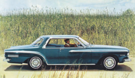 Dart 440 2-Door Hardtop, US postcard, standard size, 1962