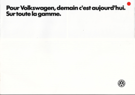 Program brochure, 12 pages,  A4-size, French language, 02/1985