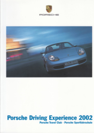 Driving Experience brochure, 106 pages, 2002, German language