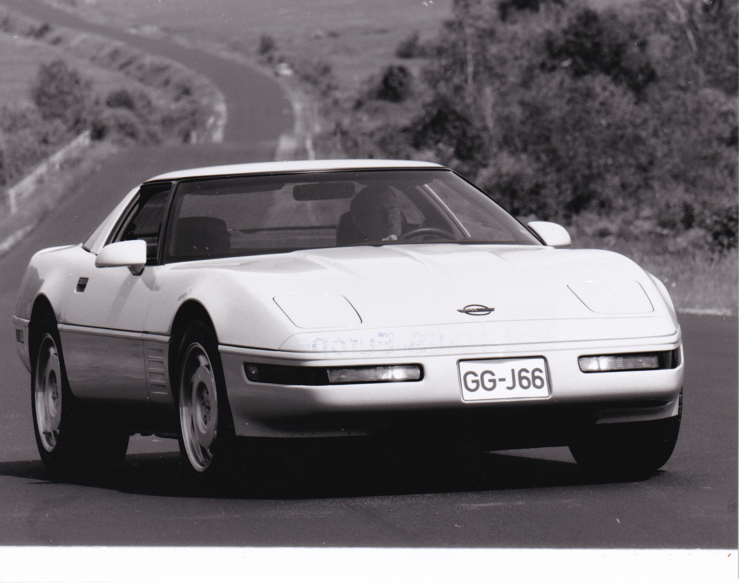 Chevrolet Corvette Coupé - press photo - Germany - 9/1993