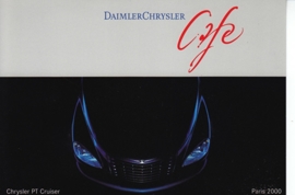 Chrysler PT Cruiser, A6-size postcard, Paris 2000