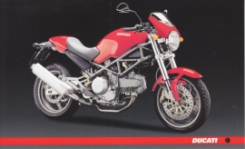 Ducati motorcycle, continental size postcard, English language