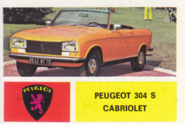 Peugeot 304 S Cabriolet, 4 languages, # 144