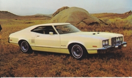 Montego GT 2-Door Hardtop, US postcard, standard size, 1973