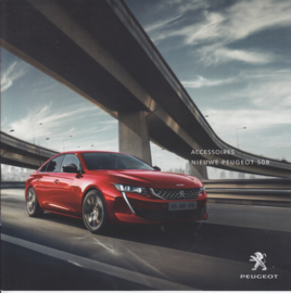 508 Sedan accessories brochure, 12 pages, Dutch language, 05/2018