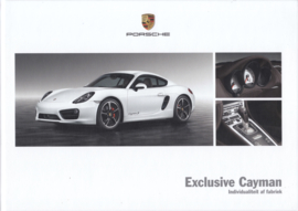 Cayman Exclusive brochure, 56 pages, 11/2014, hard covers, Dutch