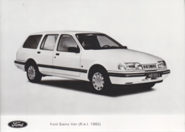 Ford Sierra Van, press photo, Netherlands, 1992
