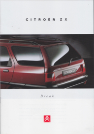 ZX Break brochure, 28 pages, 07/1995, Dutch language