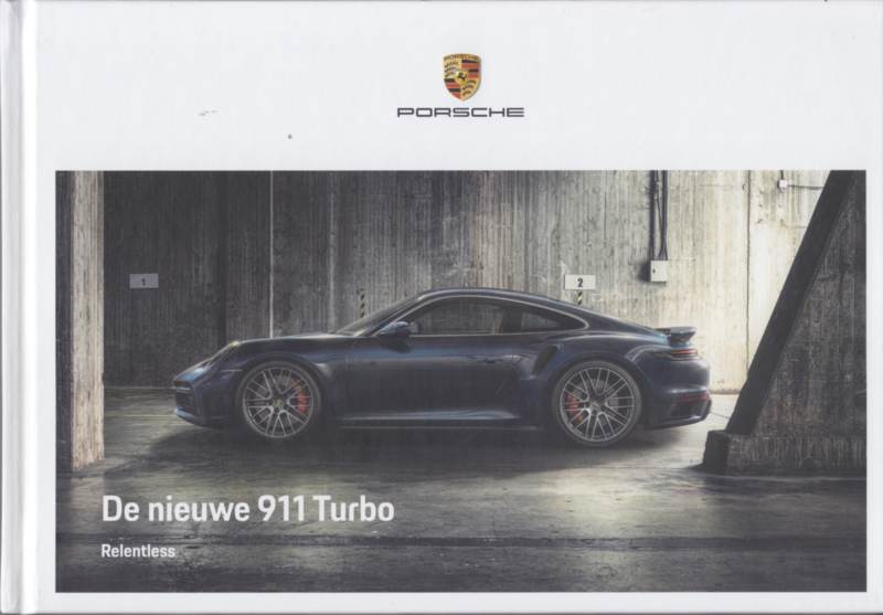 911 Turbo brochure, 122 pages, 07/2020, hard covers, Dutch