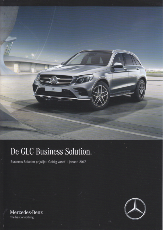 GLC Business Solution special edition brochure, 4 pages, 01/2017, Dutch language