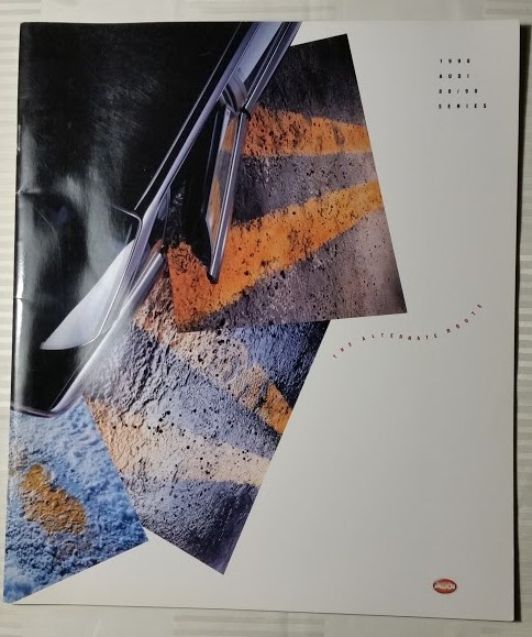 Audi 80/90 USA large sales brochure, 32 pages, 1990, English language