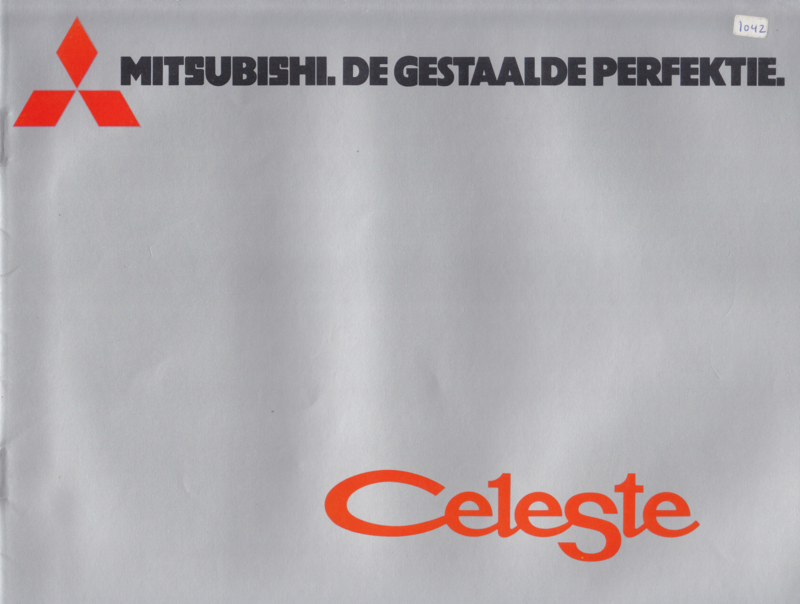 Celeste 1600/2000 brochure, 16 pages, about 1976, Dutch language