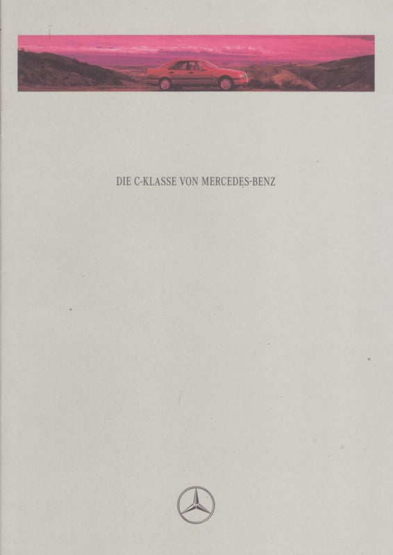 C-Class brochure, 16 pages, 11/1993, German language
