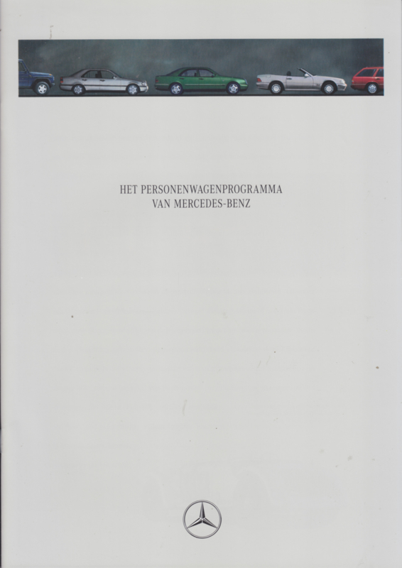 Program brochure. 24 pages, 12/1995, Dutch language