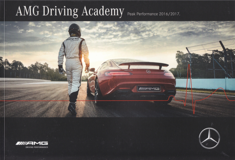 AMG Driving Academy brochure, 52 pages, 11/2015, German/English language