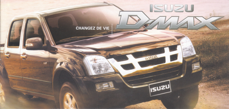 D-Max Pick-up brochure, 12 pages, Belgium, French language, about 2006