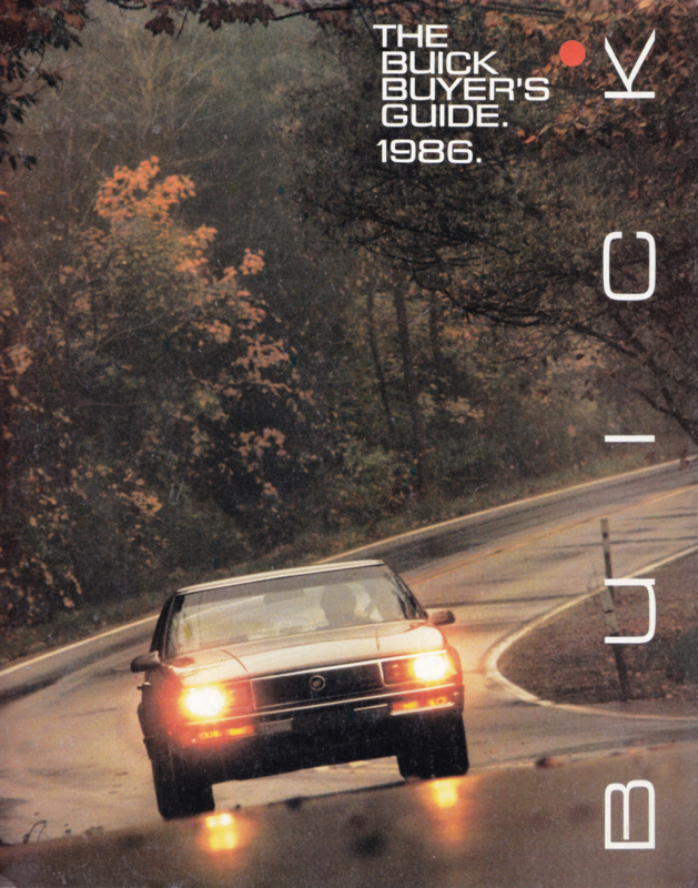 Program 1986, all models, 48 pages, 86-BA003, USA
