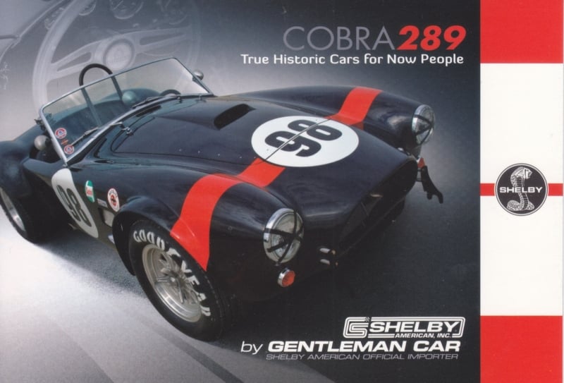 Cobra 289 CSX 7000/8000 postcard,  English language, Belgian issue, about 2014