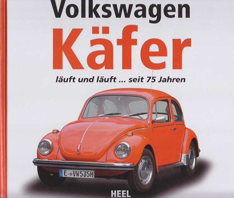 Volkswagen Käfer (Beetle) since 75 years, 212 pages, German language, ISBN 978-3-86852-694-3