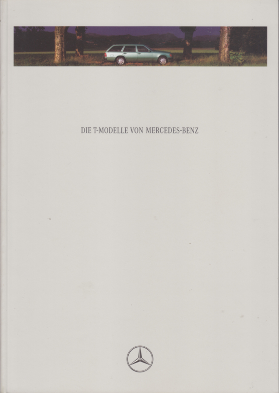 T-Modelle brochure. 52 pages, 10/1992, German language