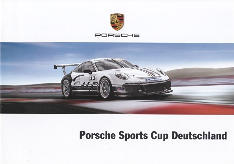 911 Sports Cup Germany, 12 pages, 03/2013, German language
