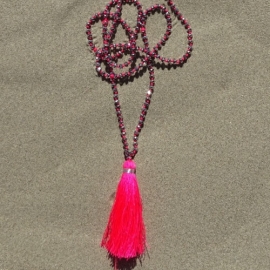 Necklace - Pink Bali Touch
