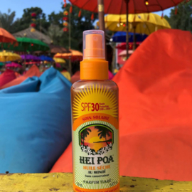 Sun oil SPF 30 Tiare spray -  Hei Poa
