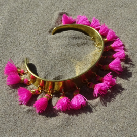 Cuff bracelet - Pink - Toscana Pulseras