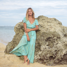 Dress Sammy, Moonstone Azure - Hot lava