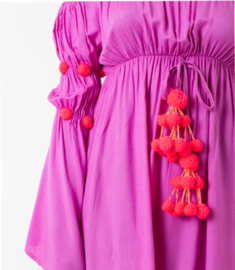 Anita Light Purple/ Neon Coral, Sundress