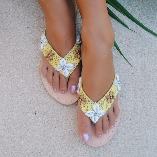 Maand loterij terugtrekken Gave Footwear - slippers in Ibiza style koop je bij Sand in my shoes