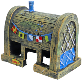 Penn Plax Sponge Bob ornament, mr. Krabs huis, 8 cm