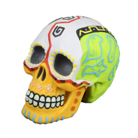 Dia De Los Muertos Schedel 3 ‘Glow-in-the-Dark’ - Meerkleurig