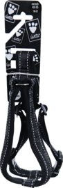 Hurtta Casual Y-Harness Zwart, 55cm