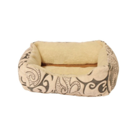 Knaagdiermand Soft Ivoor/Deco 16x12cm (Hamsterbed)