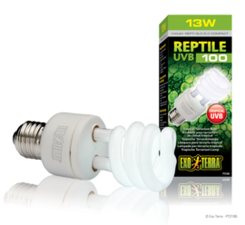 Exo Terra Reptile UVB100 Tropische Terrariumlamp 13W