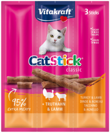 Cat-Stick Mini met Kalkoen en Lam 3st