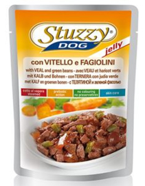 Stuzzy Dog Food Pouch Kalf in Gelei 100gr