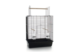 Vogelkooi Big Ara Open Zwart 54x34x68cm