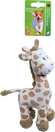 Hondenspeelgoed Pluche Staande Giraffe 20cm