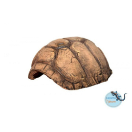 Schuilplaats Turtle Cave M Bruin M 14x12x7,5 cm