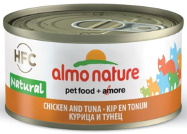 Almo Nature Tonijn & Kip 70gr