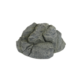 Reptielengrot Antraciet - 19 x 19 x 8,5cm - Small