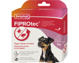 Fiprotec Spot-On Hond - 2-10kg - 3 + 1 stuks