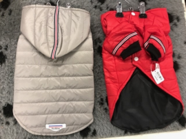 Grijze winterjas €12,95