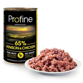 Profine Pure Meat Hert/Kip Graanvrij 400gr