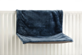 Radiatorhangmat Blauw 46x31x24cm