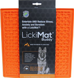 Licki Mat Hond Likmat Buddy Oranje 28cm